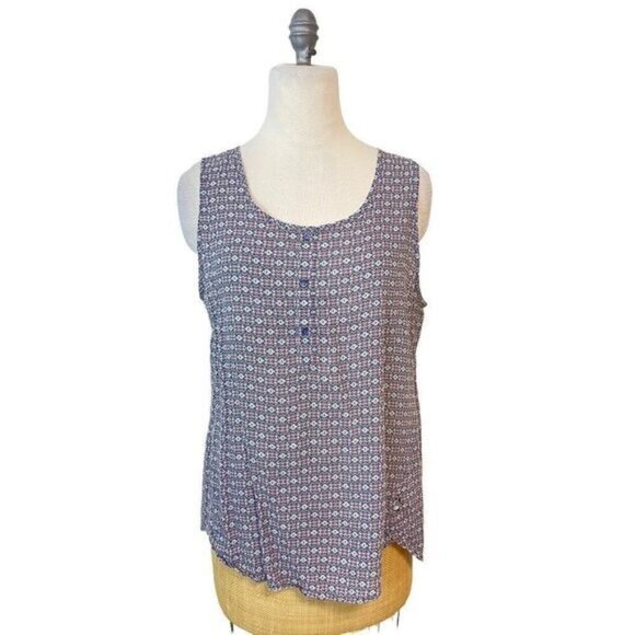 The North Face Floral Sleeveless Top Large - Picture 1 of 4